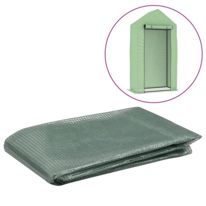 Copertină de rezervă pentru seră (0,5 m²), verde, 50x100x190 cm GartenMobel Dekor