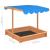 Cutie de nisip cu acoperiș ajustabil, 115x115x115 cm, lemn brad GartenMobel Dekor
