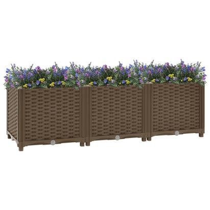 Strat înălțat, 120x40x38 cm, polipropilenă GartenMobel Dekor
