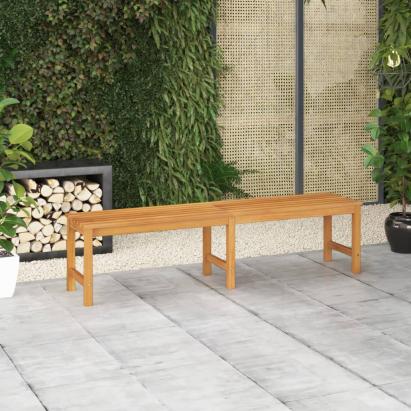 Bancă de grădină, 180 cm, lemn masiv de tec GartenMobel Dekor