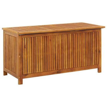 Ladă de depozitare grădină, 113x50x58 cm, lemn masiv de acacia GartenMobel Dekor