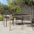 Masă de grădină bej 150x90x75 cm sticlă securizată & poliratan GartenMobel Dekor