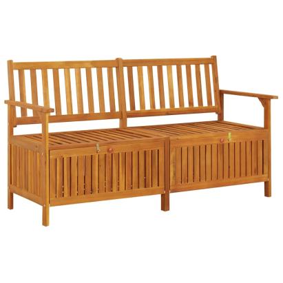 Bancă de depozitare, 148 cm, lemn masiv de acacia GartenMobel Dekor