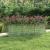 Strat înălțat de grădină argintiu 240x40x77 cm oțel galvanizat GartenMobel Dekor