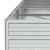 Strat înălțat de grădină argintiu 240x80x45 cm oțel galvanizat GartenMobel Dekor