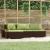 Set mobilier de grădină cu perne, 4 piese, maro, poliratan GartenMobel Dekor