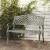 Bancă de grădină, verde, 102 cm, aluminiu turnat GartenMobel Dekor