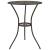 Set mobilier bistro, 3 piese, bronz, aluminiu turnat GartenMobel Dekor