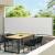 Copertină laterală retractabilă de terasă, crem, 140x600 cm GartenMobel Dekor