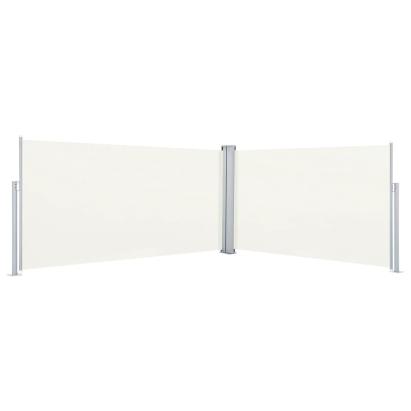 Copertină laterală retractabilă, crem, 160x600 cm GartenMobel Dekor