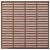 Gard tip oblon, maro, 180x180 cm, WPC   GartenMobel Dekor