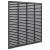 Gard tip oblon, gri, 180x180 cm, WPC GartenMobel Dekor