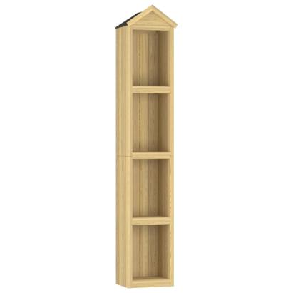 Magazie unelte de grădină, 40x33x222 cm, lemn de pin tratat  GartenMobel Dekor