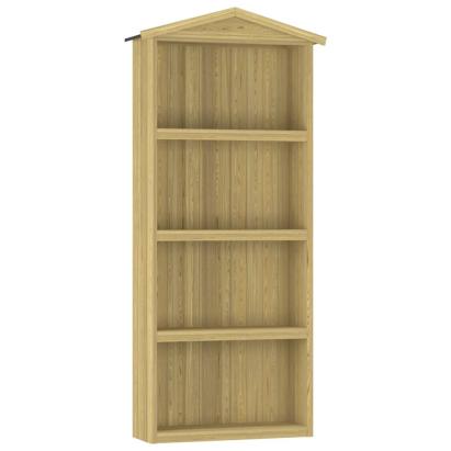 Magazie unelte de grădină, 87x33x222 cm, lemn de pin tratat GartenMobel Dekor