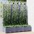Jardinieră de grădină cu spalier,gri închis,120x40x121,5 cm, PP GartenMobel Dekor