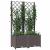 Jardinieră de grădină cu spalier maro, 80x40x136 cm, PP GartenMobel Dekor