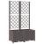 Jardinieră de grădină cu spalier maro, 80x40x136 cm, PP GartenMobel Dekor