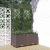 Jardinieră de grădină cu spalier maro, 80x40x136 cm, PP GartenMobel Dekor