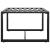 Set canapele de grădină cu perne, 3 piese, antracit, aluminiu GartenMobel Dekor