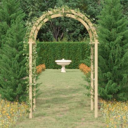 Arcadă, 141x97x243 cm, lemn masiv de pin tratat GartenMobel Dekor