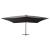 Umbrelă suspendată cu stâlp din lemn, antracit, 400x300 cm  GartenMobel Dekor