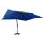 Umbrelă suspendată cu stâlp din lemn, albastru azur, 400x300 cm  GartenMobel Dekor
