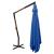 Umbrelă suspendată cu stâlp din lemn, albastru azur, 400x300 cm  GartenMobel Dekor