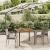 Set mobilier de grădină cu perne, 3 piese, gri, poliratan GartenMobel Dekor