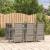 Set mobilier de grădină cu perne, 7 piese, gri, poliratan GartenMobel Dekor