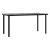 Set mobilier de grădină cu perne, 9 piese, negru, poliratan GartenMobel Dekor