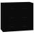 Servante, 3 piese, negru, lemn prelucrat GartenMobel Dekor