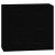Servante, 2 piese, negru, lemn prelucrat GartenMobel Dekor