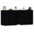 Servante, 2 piese, negru, lemn prelucrat GartenMobel Dekor