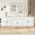 Servante, 3 piese, alb, lemn prelucrat GartenMobel Dekor