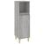 Set mobilier de baie, 3 piese, gri sonoma, lemn prelucrat GartenMobel Dekor