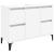 Set mobilier de baie, 3 piese, alb, lemn compozit GartenMobel Dekor