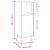 Set mobilier de baie, 3 piese, alb, lemn compozit GartenMobel Dekor
