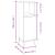 Set mobilier de baie, 3 piese, gri sonoma, lemn prelucrat GartenMobel Dekor