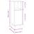 Set mobilier de baie, 3 piese, alb, lemn compozit GartenMobel Dekor