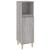 Set mobilier de baie, 3 piese, gri sonoma, lemn prelucrat GartenMobel Dekor