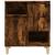 Servante, 3 buc, stejar afumat, 60x35x70 cm, lemn prelucrat GartenMobel Dekor
