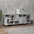 Servante, 3 buc, gri beton, 60x35x70 cm, lemn prelucrat GartenMobel Dekor