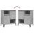 Servante, 3 buc, gri beton, 60x35x70 cm, lemn prelucrat GartenMobel Dekor