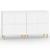 Servante, 2 buc, alb, 60x35x70 cm, lemn prelucrat GartenMobel Dekor