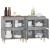 Servante, 2 buc, gri beton, 60x35x70 cm, lemn prelucrat GartenMobel Dekor