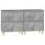 Servante, 2 buc, gri beton, 60x35x70 cm, lemn prelucrat GartenMobel Dekor