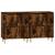 Servante, 2 buc, stejar afumat, 60x30x75 cm, lemn prelucrat GartenMobel Dekor