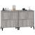Servante, 2 buc, sonoma gri, 60x35x70 cm, lemn prelucrat GartenMobel Dekor