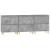 Servante, 3 buc, gri beton, 60x35x70 cm, lemn prelucrat GartenMobel Dekor