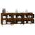 Servante, 3 buc, stejar afumat, 60x35x70 cm, lemn prelucrat GartenMobel Dekor